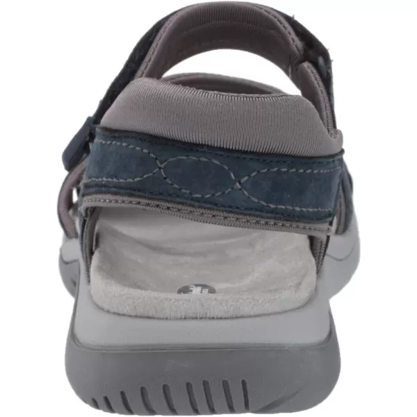 imageDr Scholls Shoes Womens Adelle Sporty Adjustable Footbed SandalElegant Navy Suede