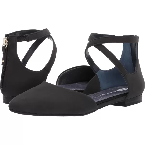 imageDr Scholls Shoes Womens Adjustify Flat SandalBlack Smooth