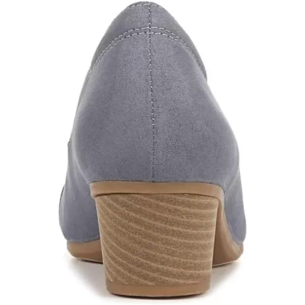 imageDr Scholls Shoes Womens Be Adorned Wedge PumpOxide Blue Microfiber