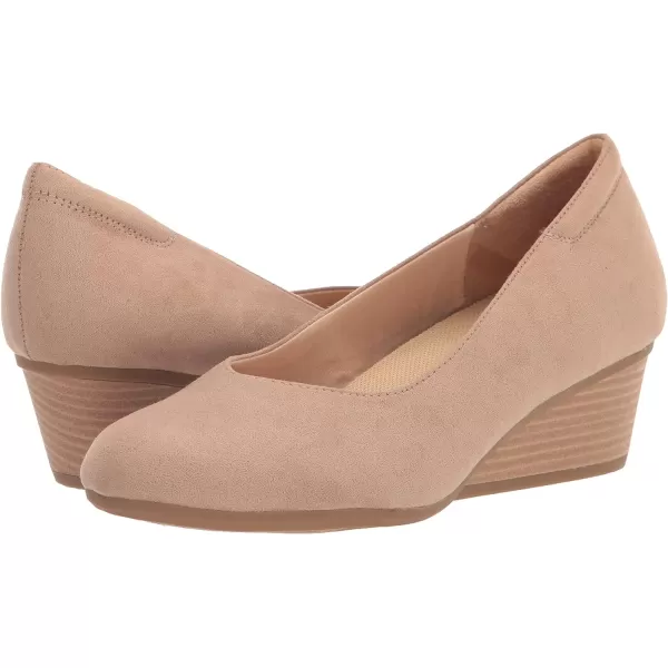 imageDr Scholls Shoes Womens Be Ready PumpsTaupe Microfiber