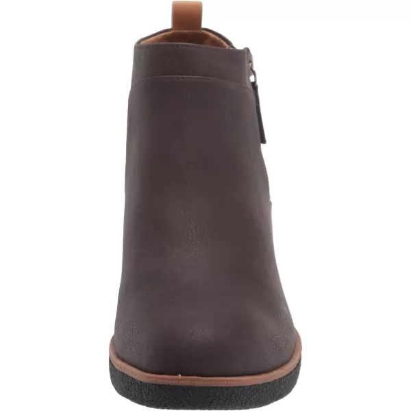 imageDr Scholls Shoes Womens Bianca Ankle BootBrown Smooth