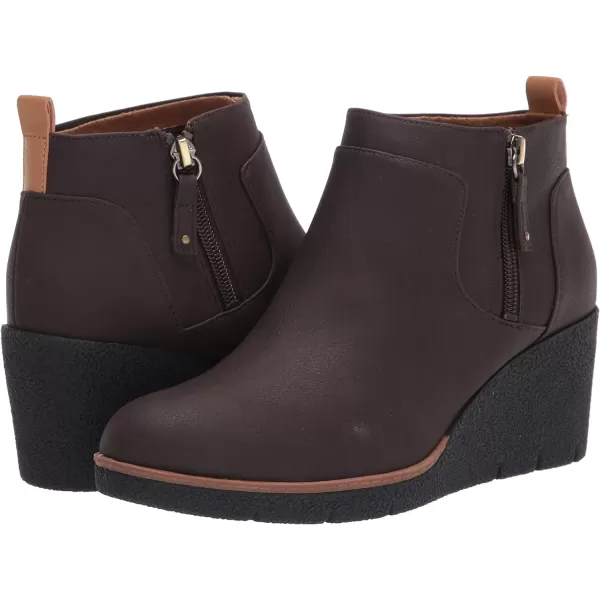 imageDr Scholls Shoes Womens Bianca Ankle BootBrown Smooth
