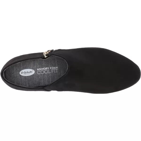 imageDr Scholls Shoes Womens BriefAnkle BootBlack Microfiber Suede