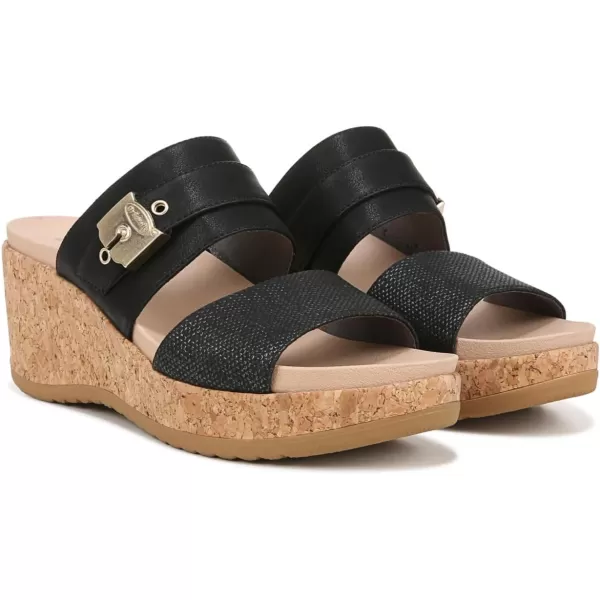imageDr Scholls Shoes Womens Cali Vibe Wedge SandalBlack