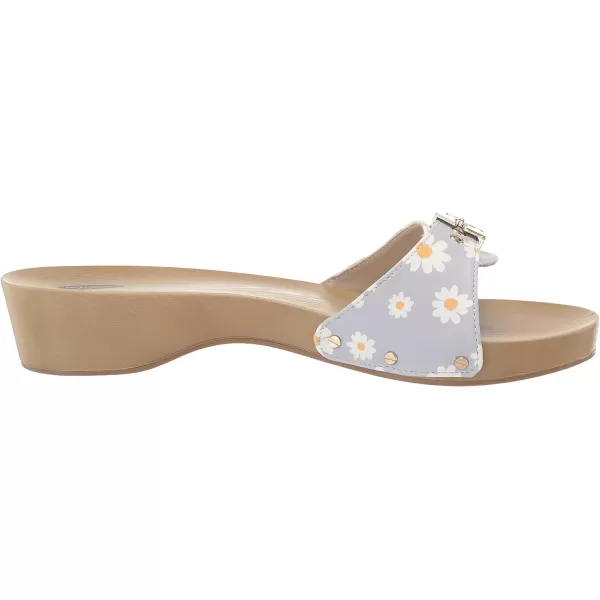 imageDr Scholls Shoes Womens Classic Sandal Faux Wood Slide SandalBlue Dawn Floral Print