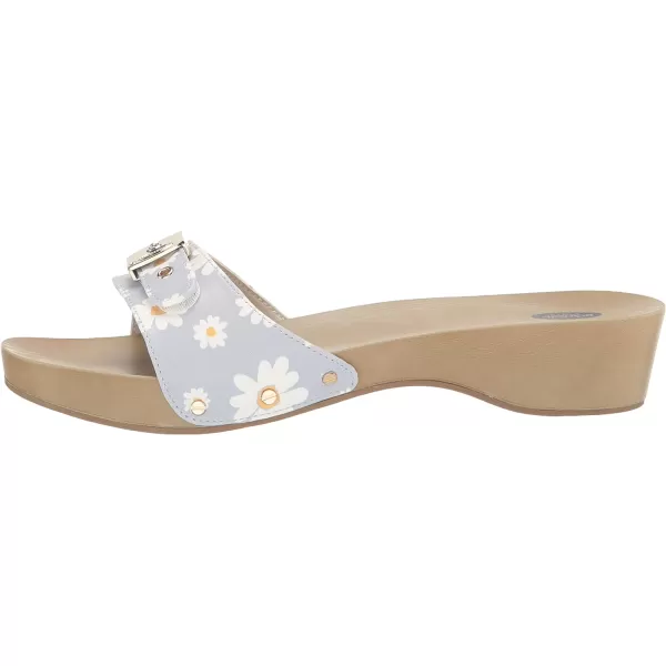 imageDr Scholls Shoes Womens Classic Sandal Faux Wood Slide SandalBlue Dawn Floral Print