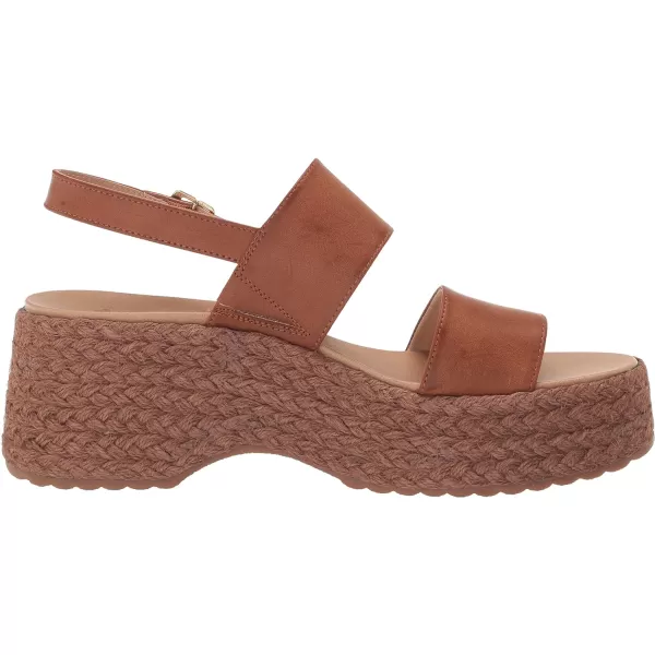 imageDr Scholls Shoes Womens Delaney Espadrille Wedge SandalHoney Smooth