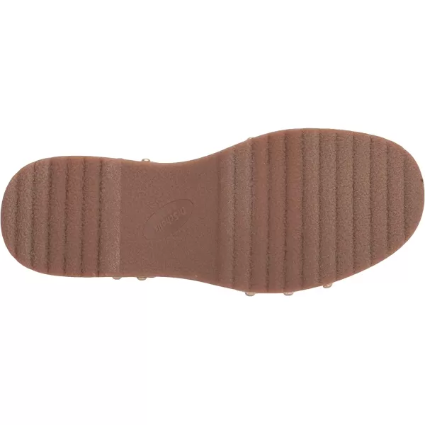 imageDr Scholls Shoes Womens Dubline Platform Wedge SandalLight Brown Fabric