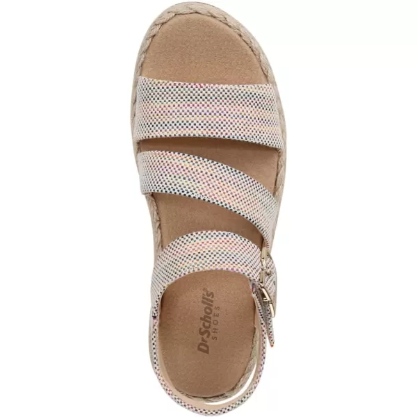 imageDr Scholls Shoes Womens Ellie Wedge SandalMulti Woven Fabric