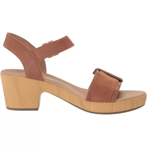 imageDr Scholls Shoes Womens Felicity Too Block Heel Sandal HeeledHoney Brown