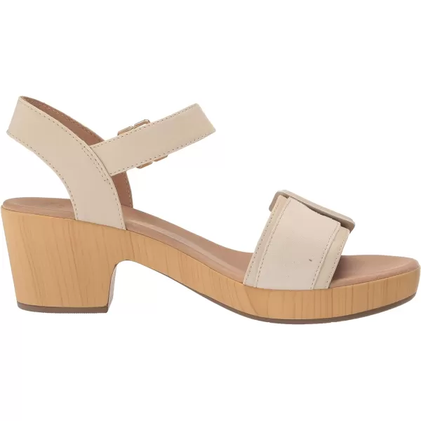 imageDr Scholls Shoes Womens Felicity Too Block Heel Sandal HeeledSeashell Beige