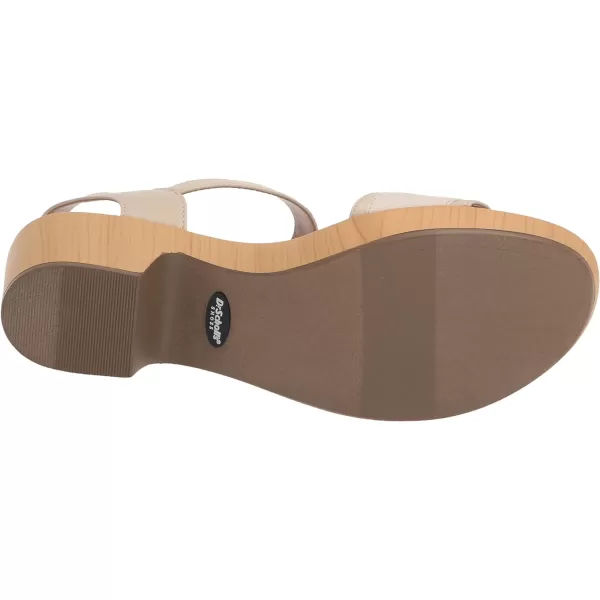 imageDr Scholls Shoes Womens Felicity Too Block Heel Sandal HeeledSeashell Beige