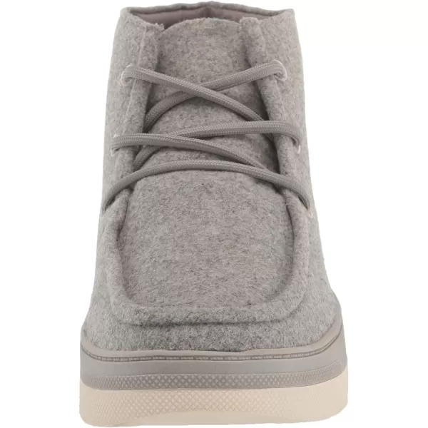 imageDr Scholls Shoes Womens Get Hyped Booties Ankle BootLight Grey Fabric