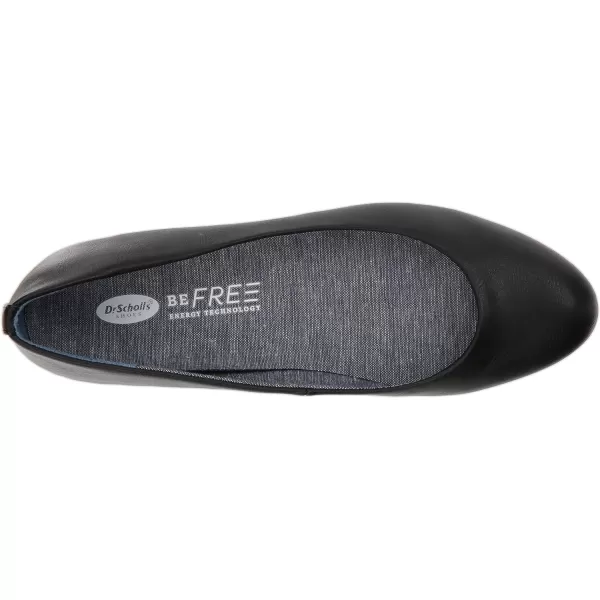 imageDr Scholls Shoes Womens Giorgie Slip On Ballet FlatBlack Smooth