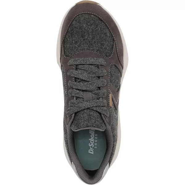 imageDr Scholls Shoes Womens Hannah Retro Lace Up Fashion SneakerCharcoal Wool