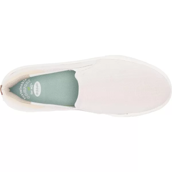 imageDr Scholls Shoes Womens Happiness Lo SneakerWhite Fabric