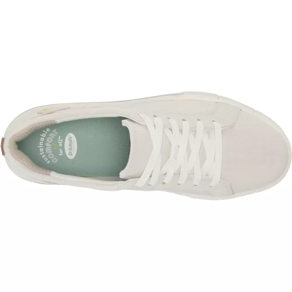 imageDr Scholls Shoes Womens Happiness SneakerBright White Fabric