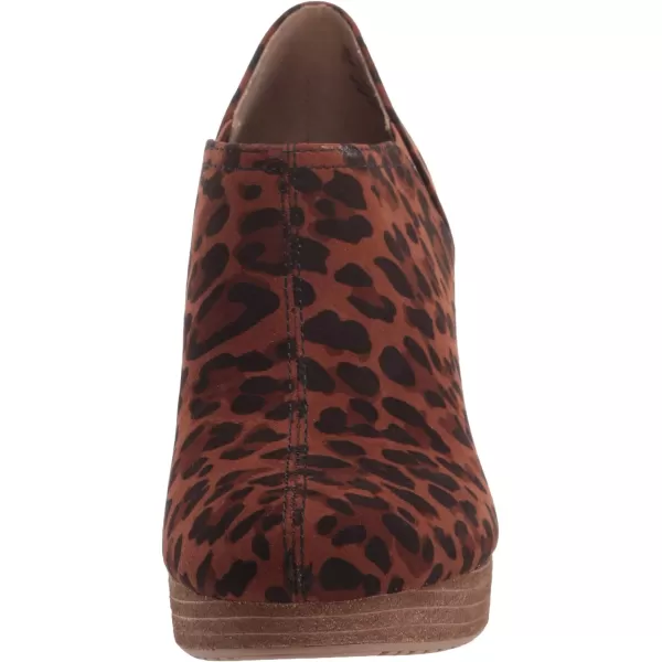 imageDr Scholls Shoes Womens Harlow Ankle BootBrown Black Leopard Microfiber