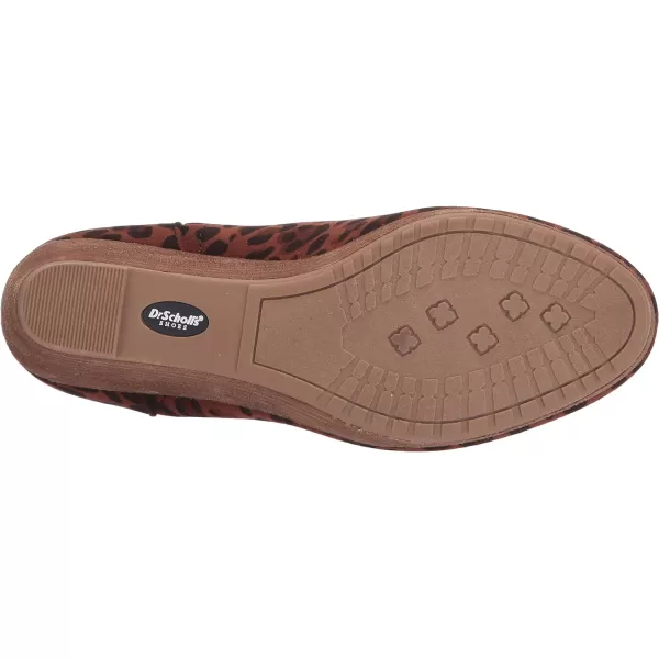 imageDr Scholls Shoes Womens Harlow Ankle BootBrown Black Leopard Microfiber