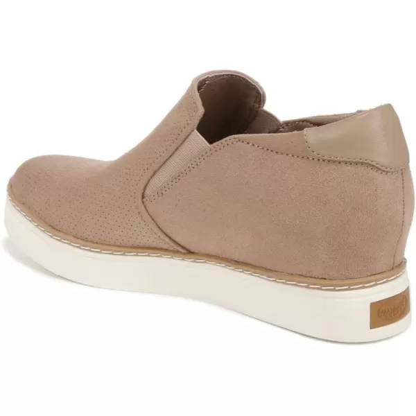 imageDr Scholls Shoes Womens If Only Slip On Hidden Wedge Platform SneakerToasted Taupe Microfiber