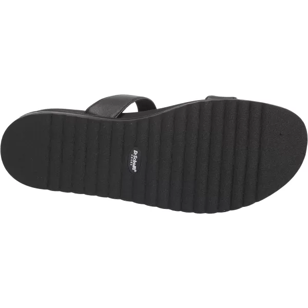 imageDr Scholls Shoes Womens Island Dream Thong Flat Sandal SlideBlack Smooth