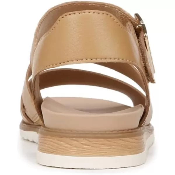 imageDr Scholls Shoes Womens Island Glow Strappy Flat SandalWarm Tan