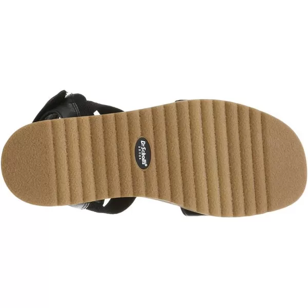 imageDr Scholls Shoes Womens Island Life Strappy Flat SandalBlack Smooth