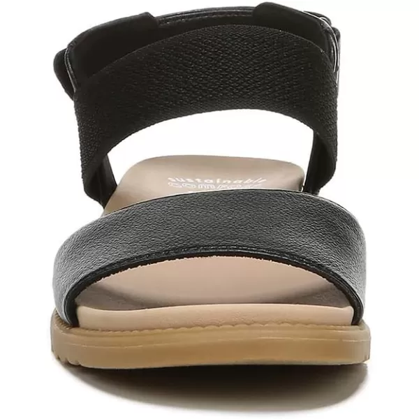 imageDr Scholls Shoes Womens Island Life Strappy Flat SandalBlack Smooth