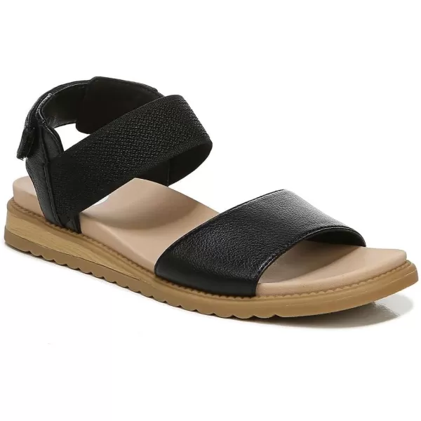 imageDr Scholls Shoes Womens Island Life Strappy Flat SandalBlack Smooth