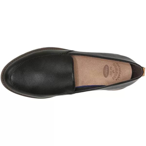 imageDr Scholls Shoes Womens Jet Away Flat LoaferBlack Smooth