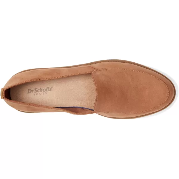 imageDr Scholls Shoes Womens Jet Away Flat LoaferChip Brown Microfiber