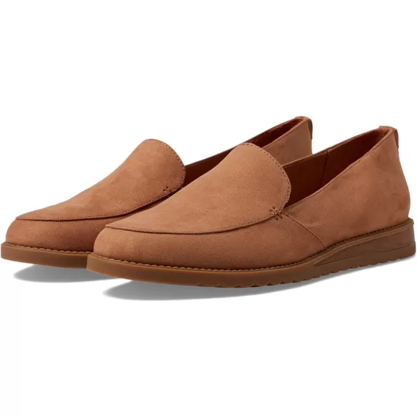 imageDr Scholls Shoes Womens Jet Away Flat LoaferChip Brown Microfiber