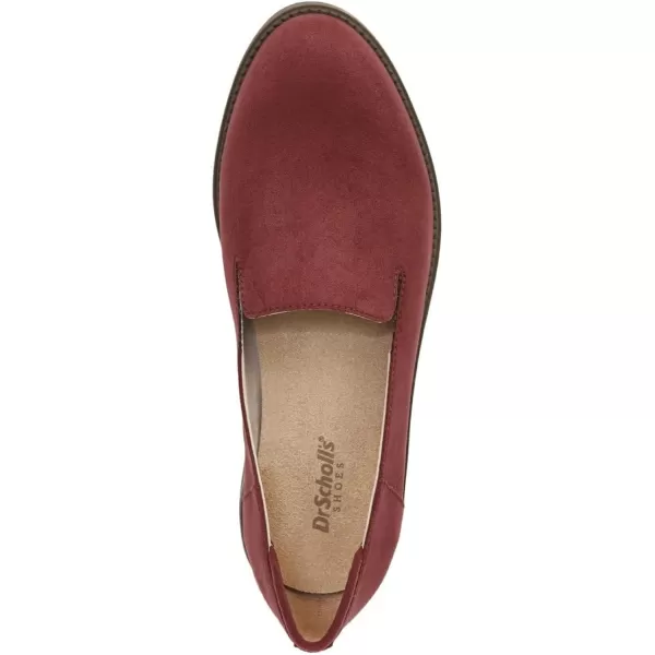 imageDr Scholls Shoes Womens Jetset LoaferBeet Red Microfiber