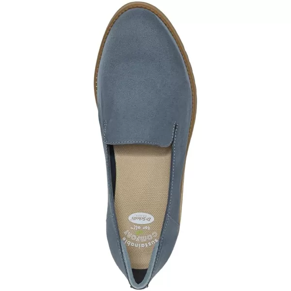 imageDr Scholls Shoes Womens Jetset LoaferLady Blue Fabric