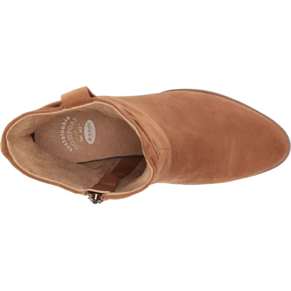 imageDr Scholls Shoes Womens Kall Me Mid Shaft Boots CalfBrown Fabric