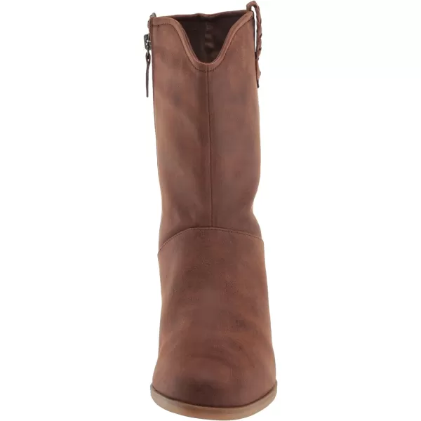 imageDr Scholls Shoes Womens Layla Mid Shaft Boots CalfBrown Fabric