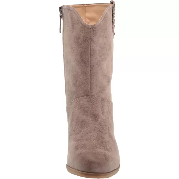 imageDr Scholls Shoes Womens Layla Mid Shaft Boots CalfTaupe Fabric