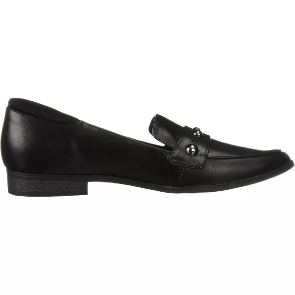 imageDr Scholls Shoes Womens Leo Stud Loafer FlatBlack Smooth