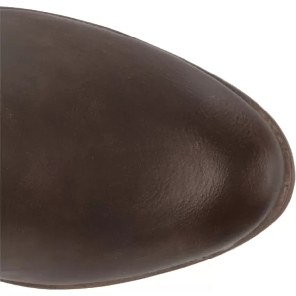 imageDr Scholls Shoes Womens Liberate Faux Leather Riding KneeHigh BootsChestnut Synthetic