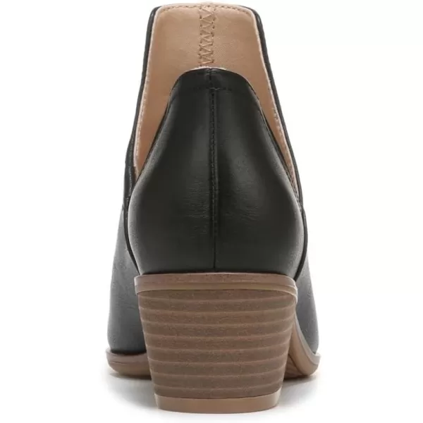 imageDr Scholls Shoes Womens Lucille Ankle Pull on Bootie BootBlack Smooth