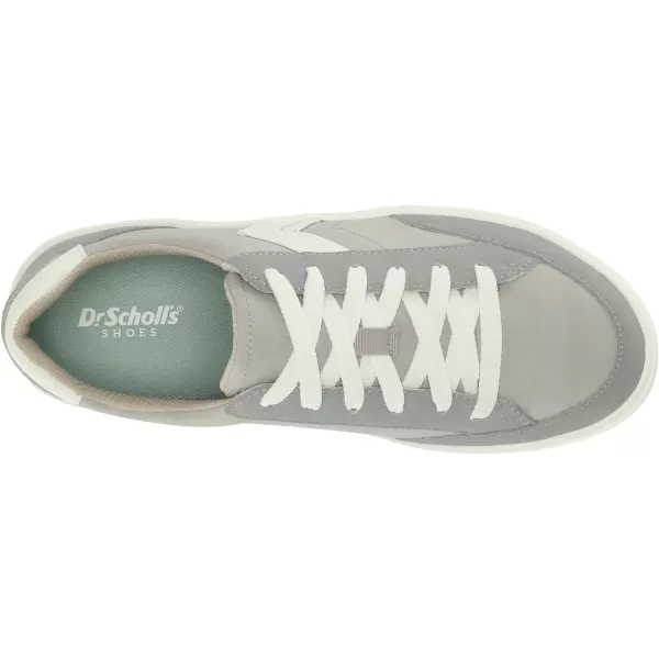 imageDr Scholls Shoes Womens Madison Lace Sneaker OxfordGreyWhite