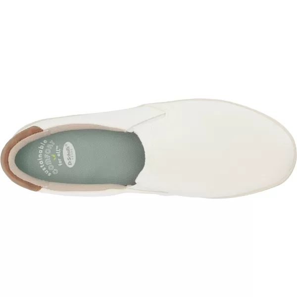 imageDr Scholls Shoes Womens Madison Slip On Fashion SneakerWhite Soft Canvas