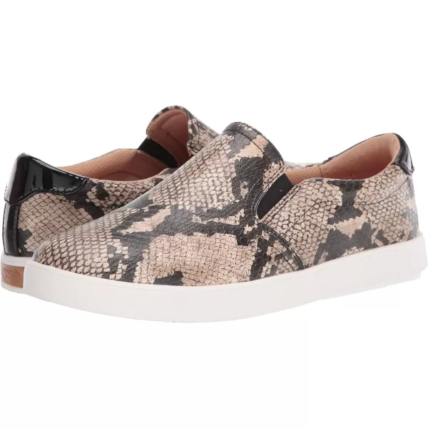 imageDr Scholls Shoes Womens Madison SneakerBlackTan Snake Print
