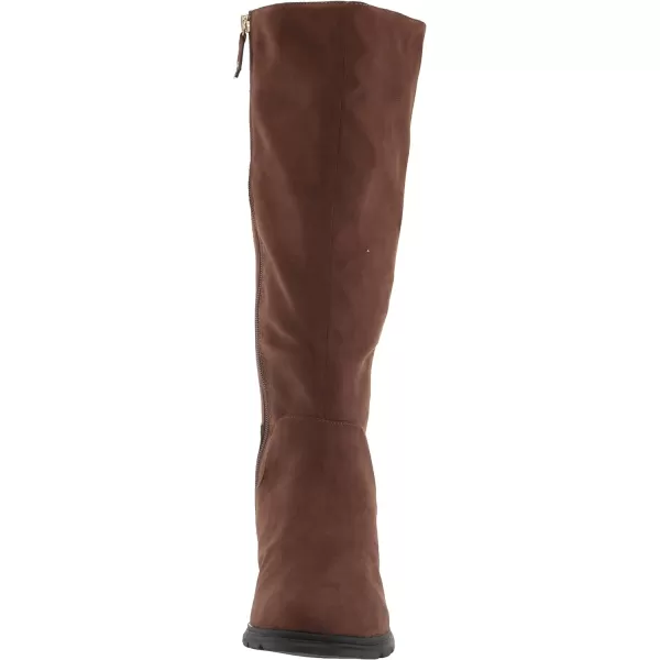 imageDr Scholls Shoes Womens New Start Knee High BootChocolate Wide Calf