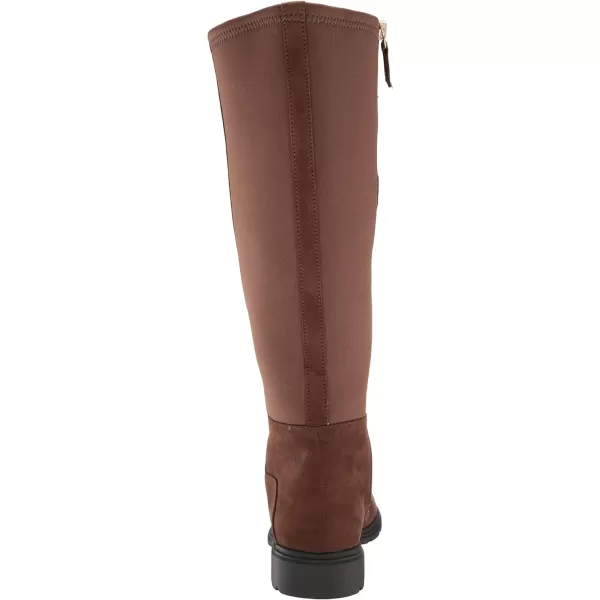 imageDr Scholls Shoes Womens New Start Knee High BootChocolate Wide Calf