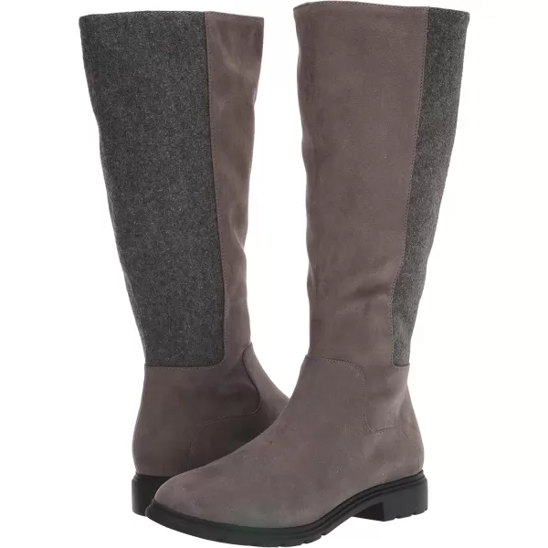 imageDr Scholls Shoes Womens New Start Knee High BootSteel Grey
