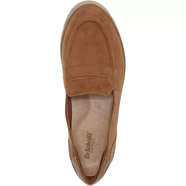 imageDr Scholls Shoes Womens Nice Day Slip on LoaferChip Brown Microfiber