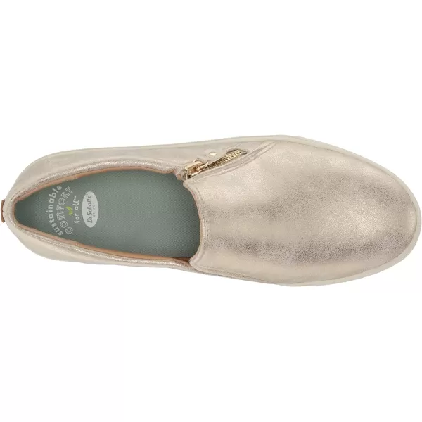 imageDr Scholls Shoes Womens No Chill Platform Slip on Fashion SneakerLt Gold Metallic