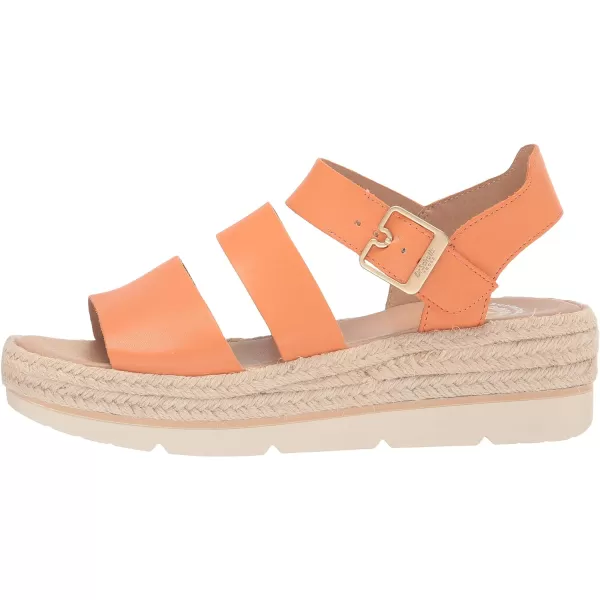 imageDr Scholls Shoes Womens Once Twice Espadrille Platform Wedge SandalCoral Gold