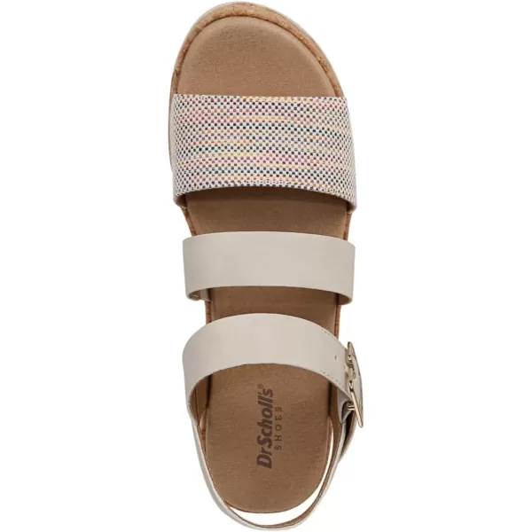 imageDr Scholls Shoes Womens Once Twice Espadrille Platform Wedge SandalMulti Woven Fabric